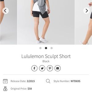 Lululemon Shorts